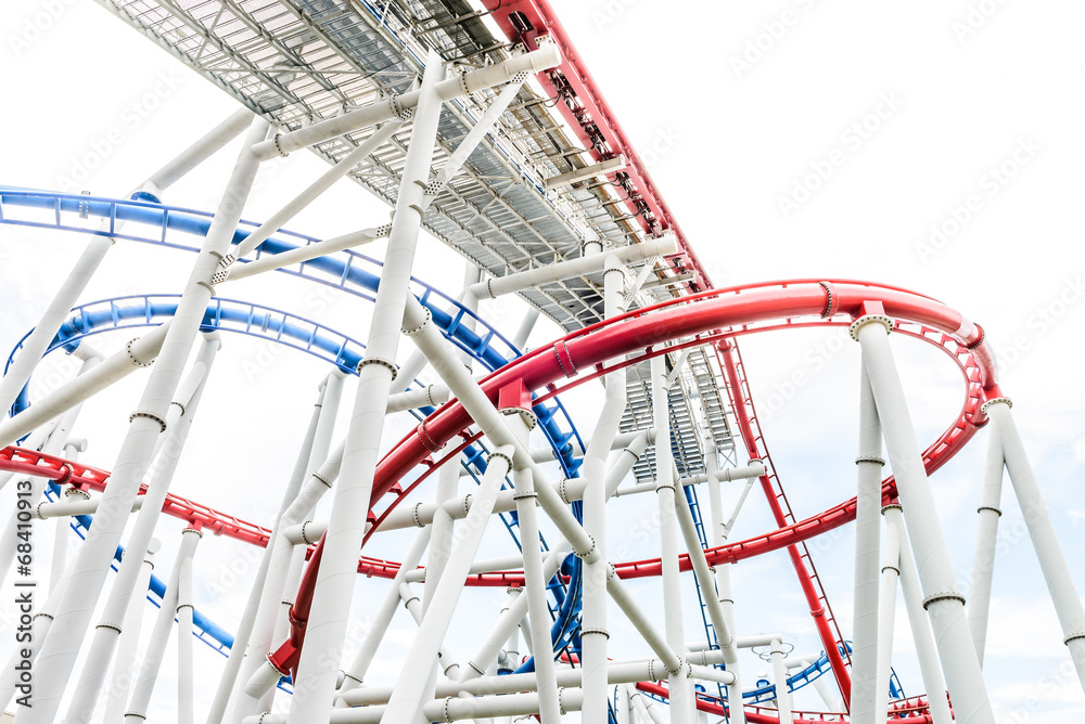 Obraz premium Rollet coaster