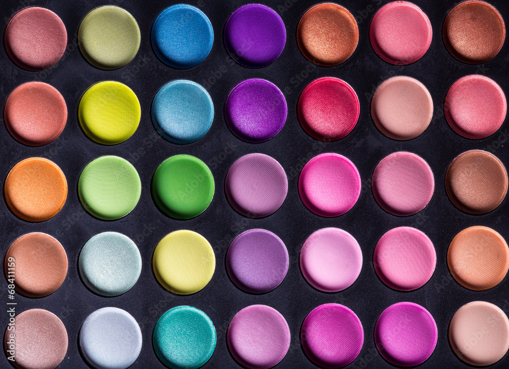 Multicolored eye shadows Multicolored eye shadows