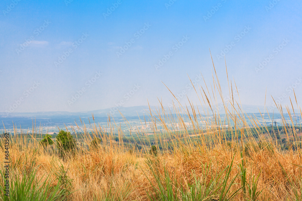 abstract nature mountain view and blue sky background abstract nature mountain view and blue sky background