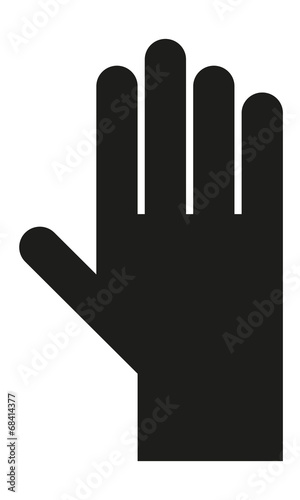 Offene Hand