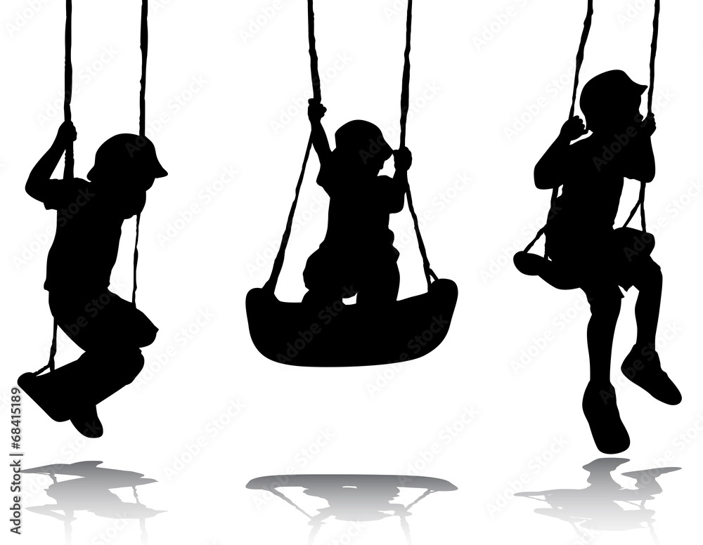 Boys silhouettes Boys silhouettes