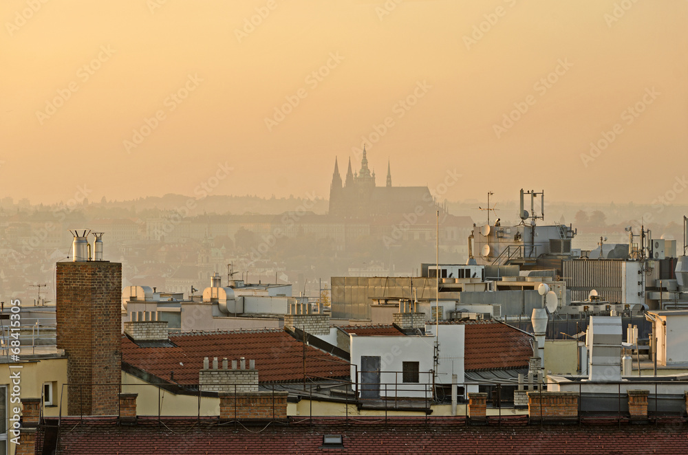 Smoggy Prague