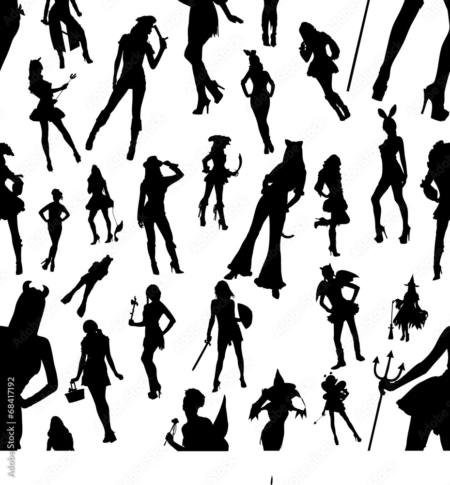 Illustration of Special Occasion Outfits Illustration of Special Occasion Outfits