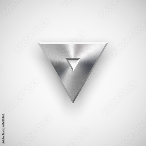 Abstract Triangle Button Template