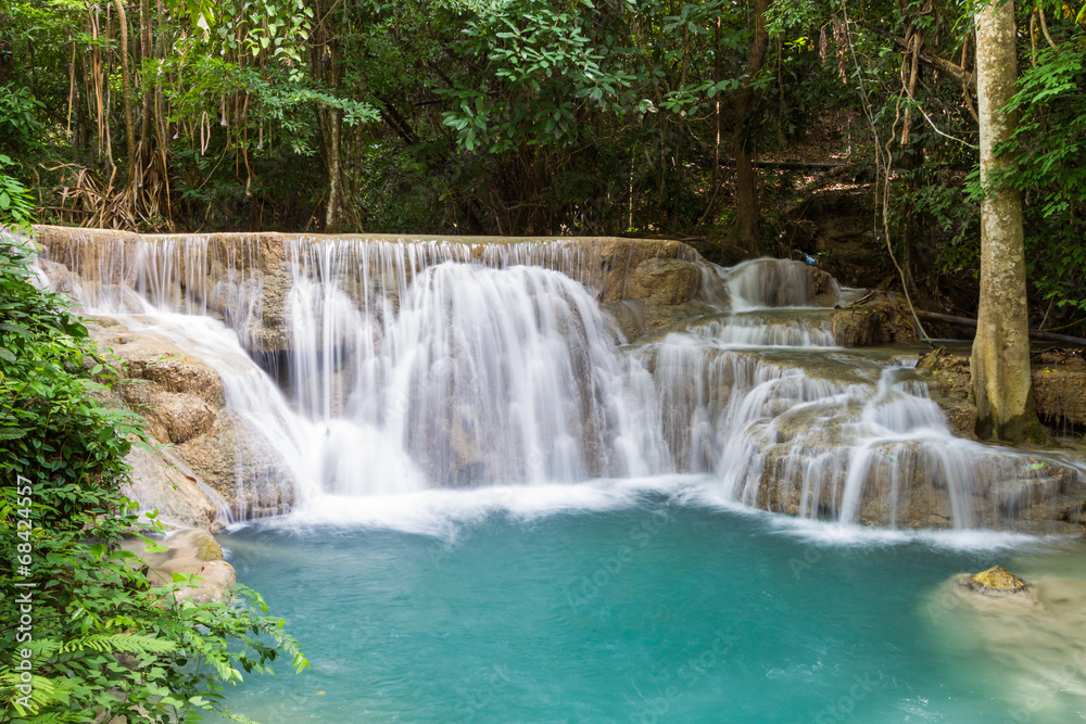 nice waterfall in thailand