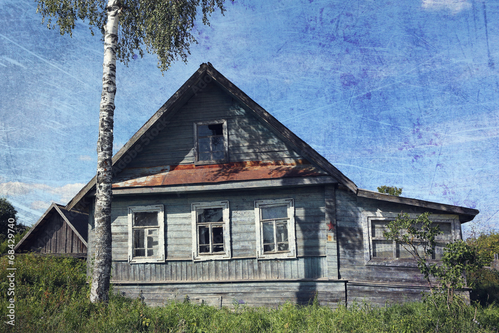 old rural house old rural house