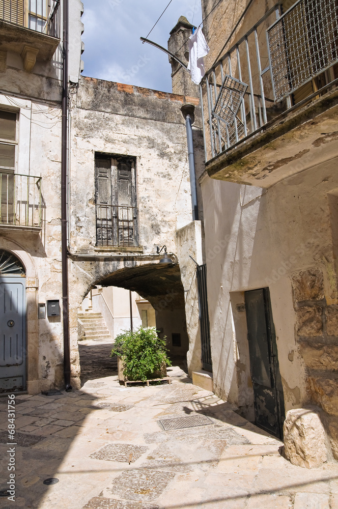 Alleyway. Altamura. Puglia. Italy. Alleyway. Altamura. Puglia. Italy.