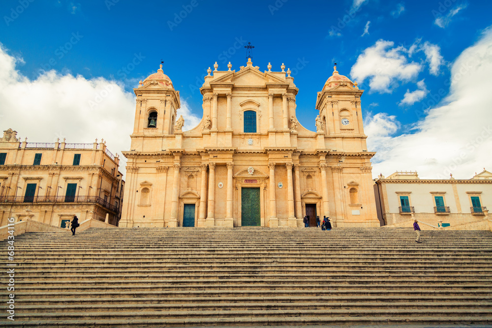 Fototapeta premium Baroque style Noto Cathedral