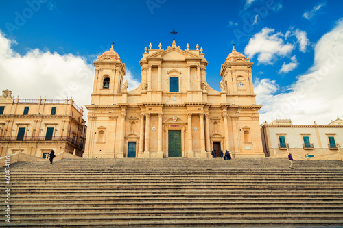Baroque style Noto Cathedral