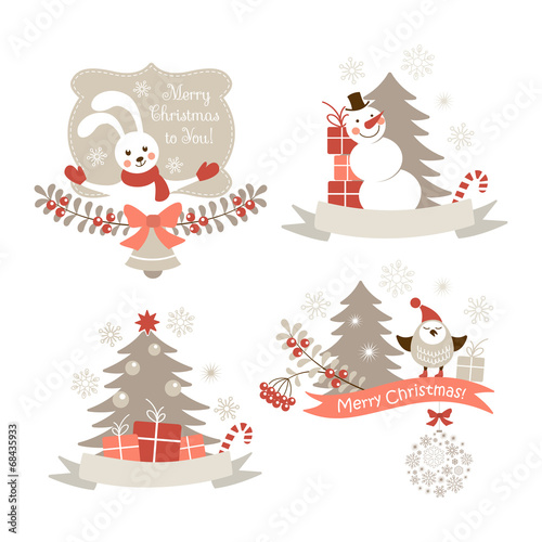 Christmas graphic elements set © teneresa