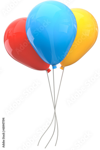 3d luftballons photo