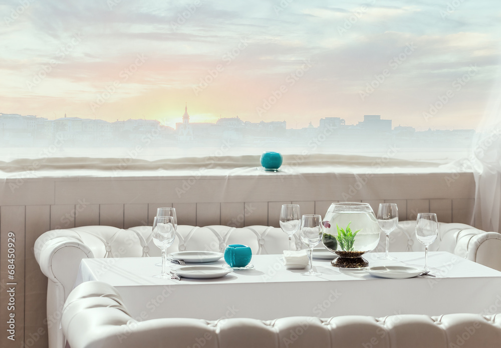Fototapeta premium restaurant interior
