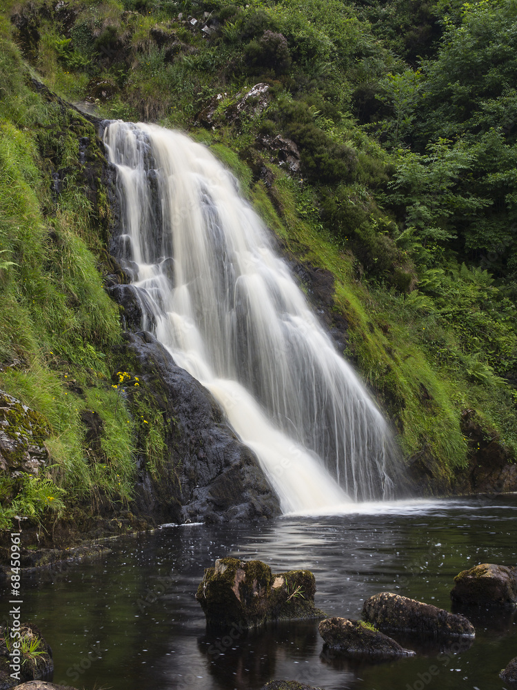 waterfall in Ireland