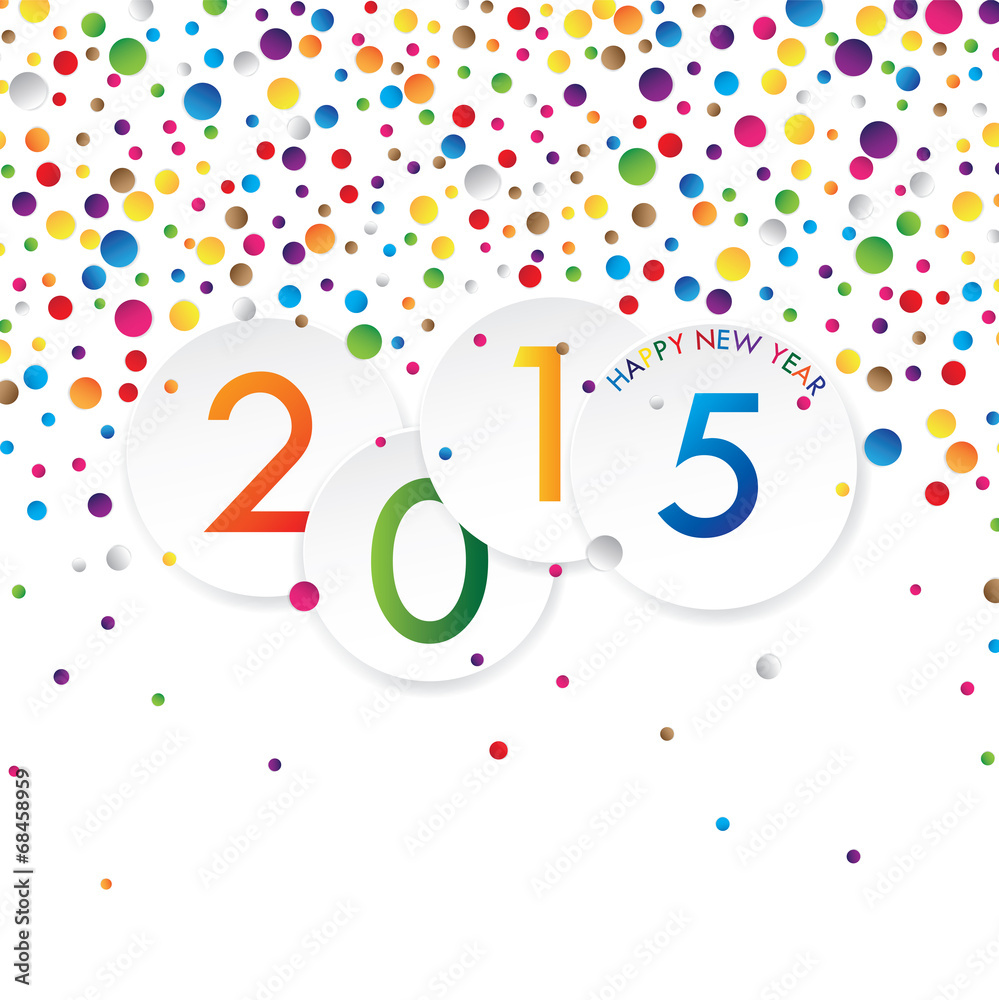 Fototapeta premium New Year background design