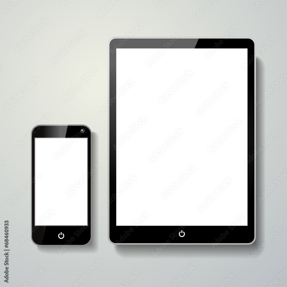 blank mobile phone and touch pad blank mobile phone and touch pad