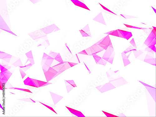 Pink Geometric Background