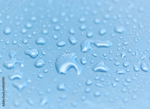 water drops on glass, blurred, background and texture