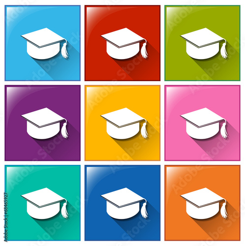 Graduation icons
