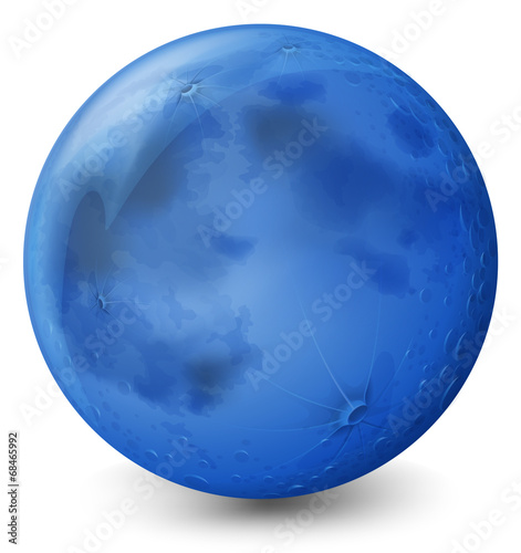 A blue planet