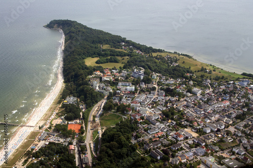 Luftaufnahme Insel Rügen Göhren