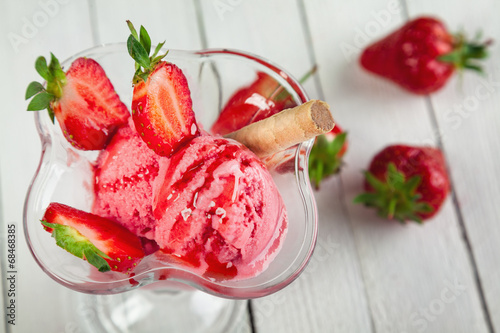 Ice Cream In Bowl