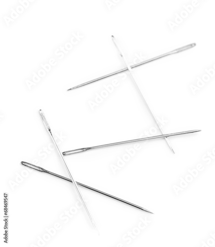 Needles isolated on white © Africa Studio