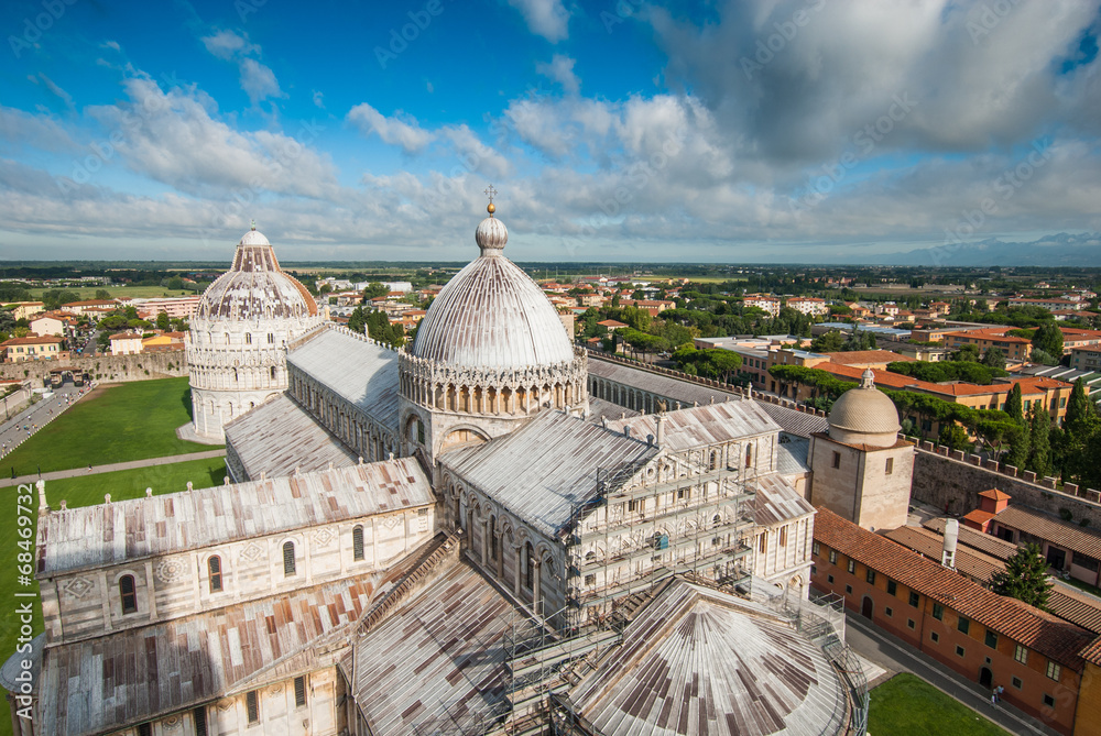 Torre pendente, Duomo e Battistero di Pisa, cattedrale