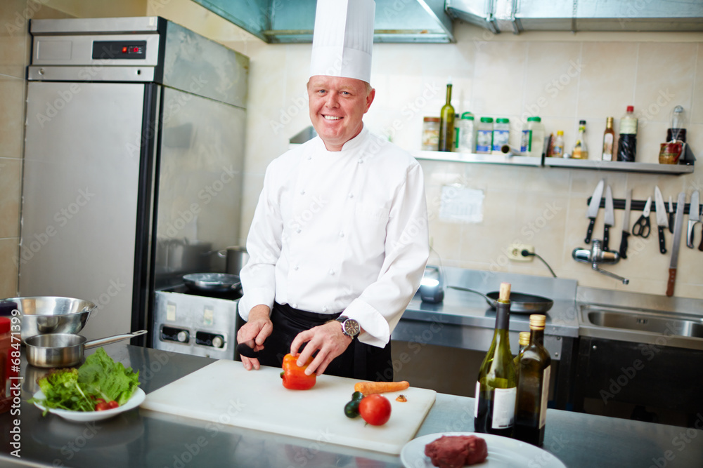 Male chef