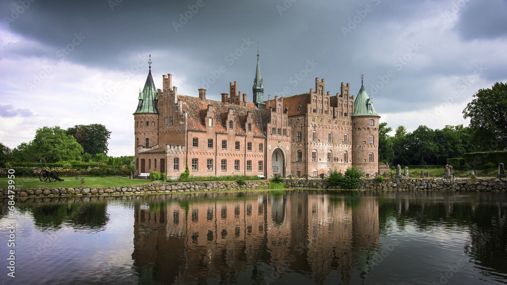 Medieval castle in Denmark