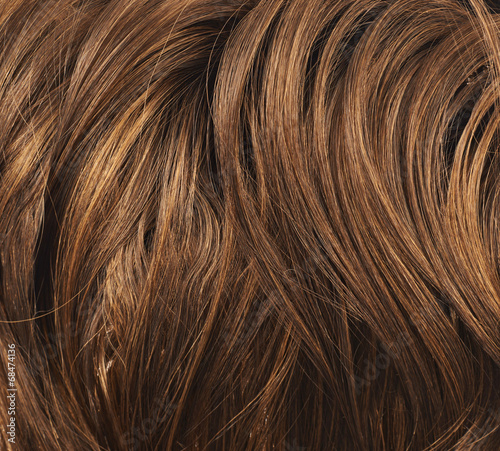 Hair fragment as a background composition