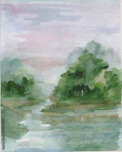 quiet river
