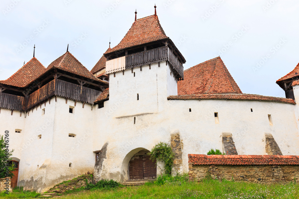 Viscri, saxon fortified church, Transylvania, Romania