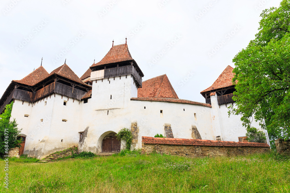 Viscri, saxon fortified church, Transylvania, Romania
