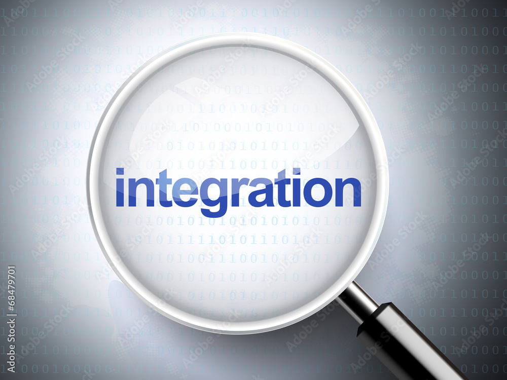 magnifying glass with word integration magnifying glass with word integration