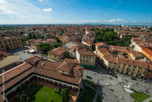 Panorama belvedere di Pisa, veduta area photo