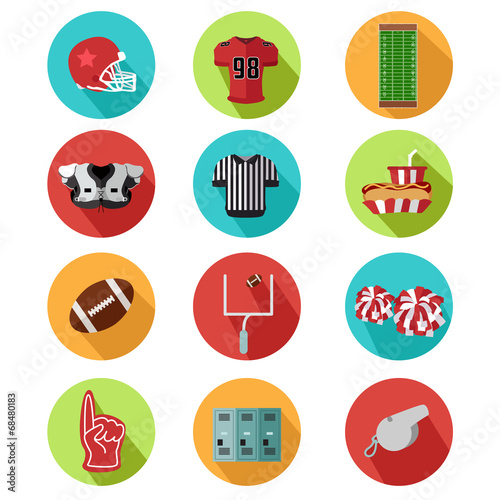 American football icons