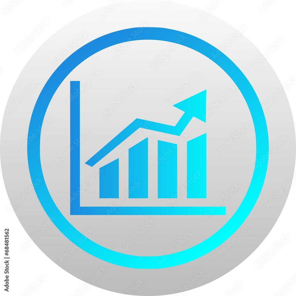 Bar chart icon (vector) Bar chart icon (vector)