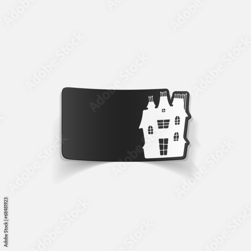 realistic design element: house