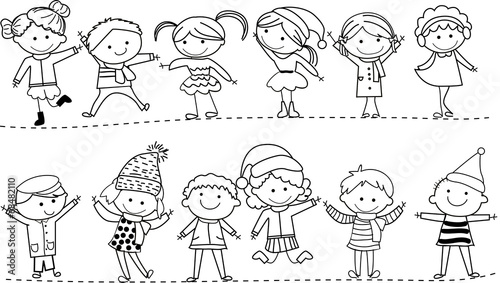 Winter kids