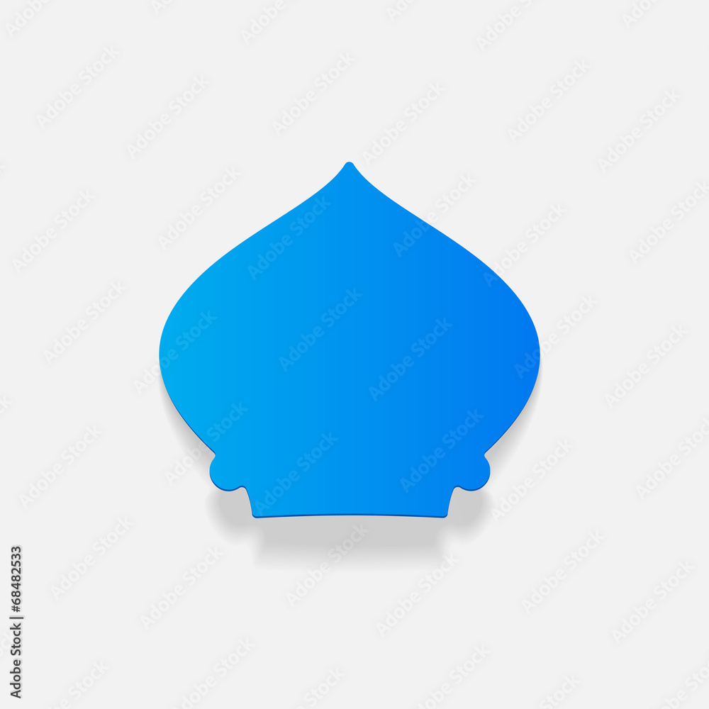 Obraz premium realistic design element: mosque