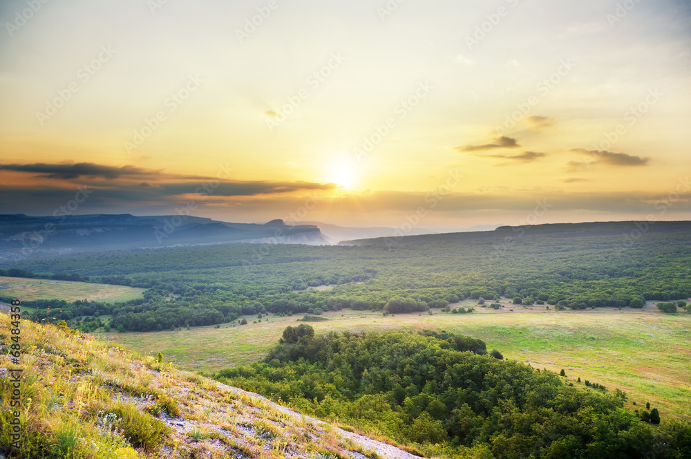 summer mountains