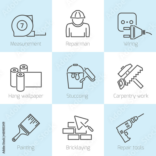 Repair home icons