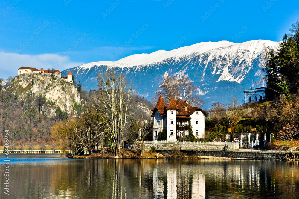 Beautiful Landscape around Lake Bled in Slovenia Beautiful Landscape around Lake Bled in Slovenia
