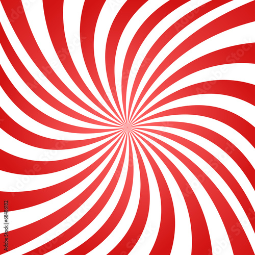 Red twisted ray pattern background