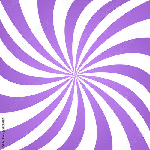 Lavender color twisted ray design