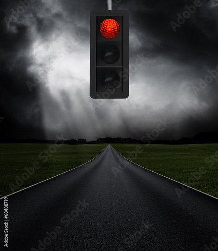 Rote Ampel