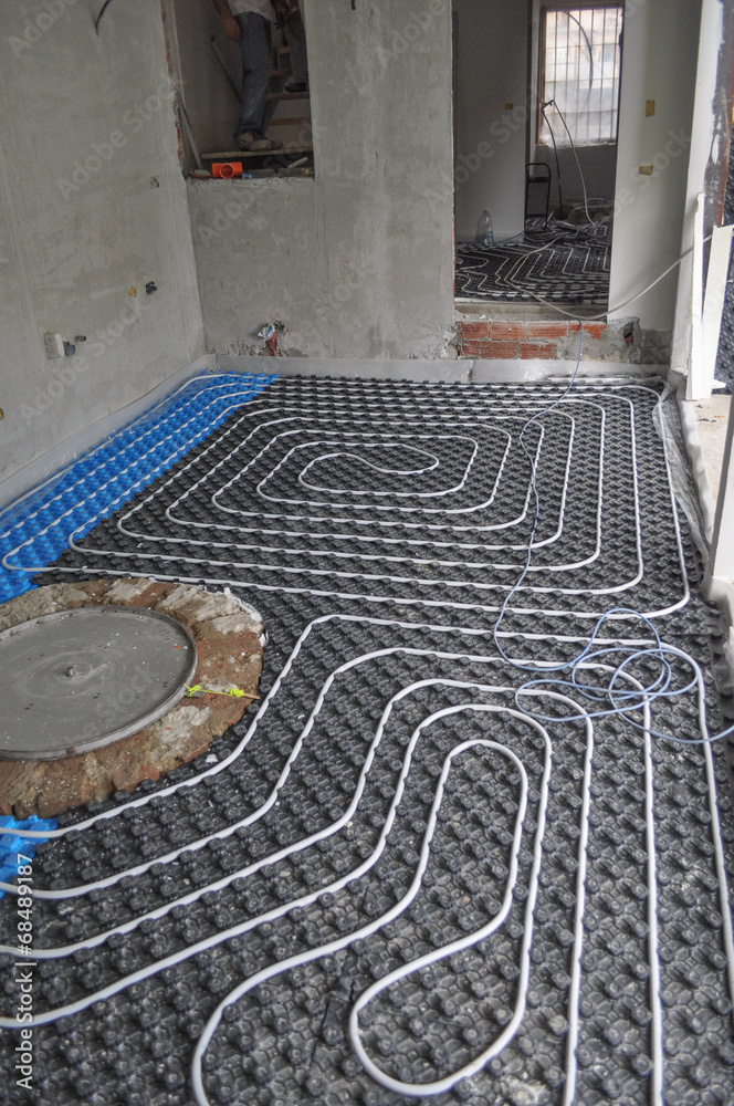 Obraz premium Radiant heating and cooling