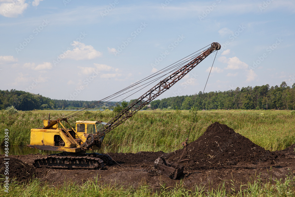 Peat quarry Peat quarry