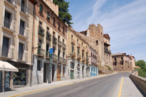 Fototapeta Naklejka Na Ścianę i Meble -  Street in Segovia, Spain