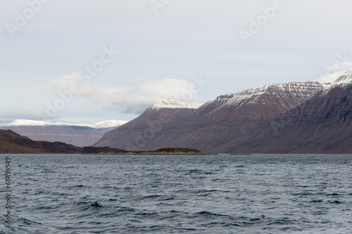 Arctic landscape in Greenland